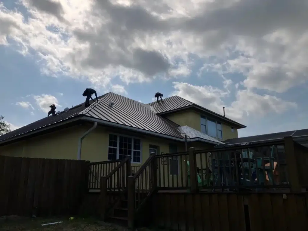 Metal Roof Installation Project