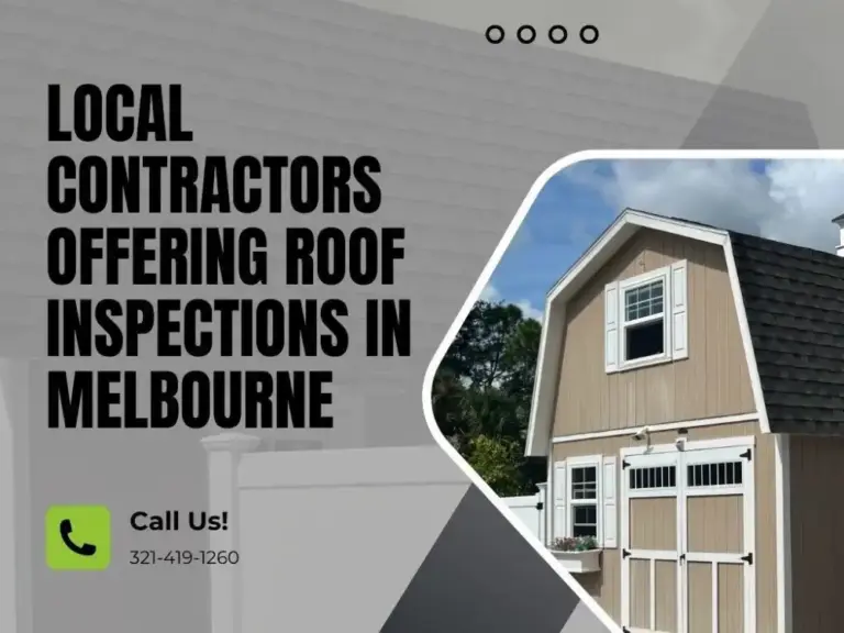 Roof inspection by local Melbourne roofing contractors