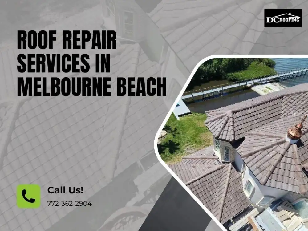 Tile roof near waterway showing wear before roof repair in Melbourne Beach