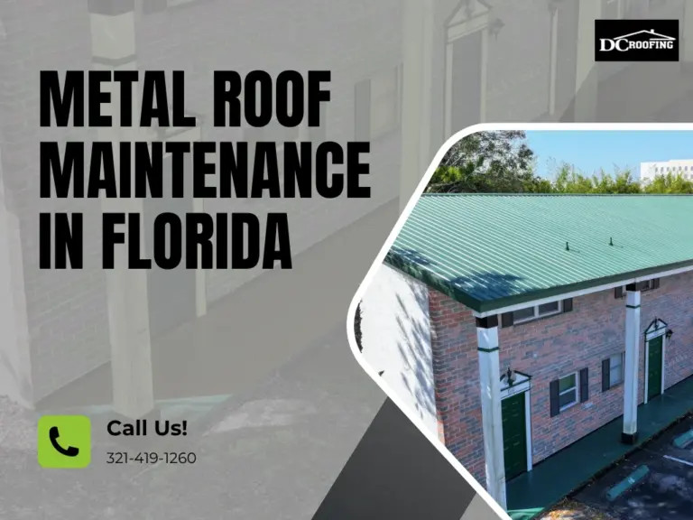 metal roof maintenance in Florida