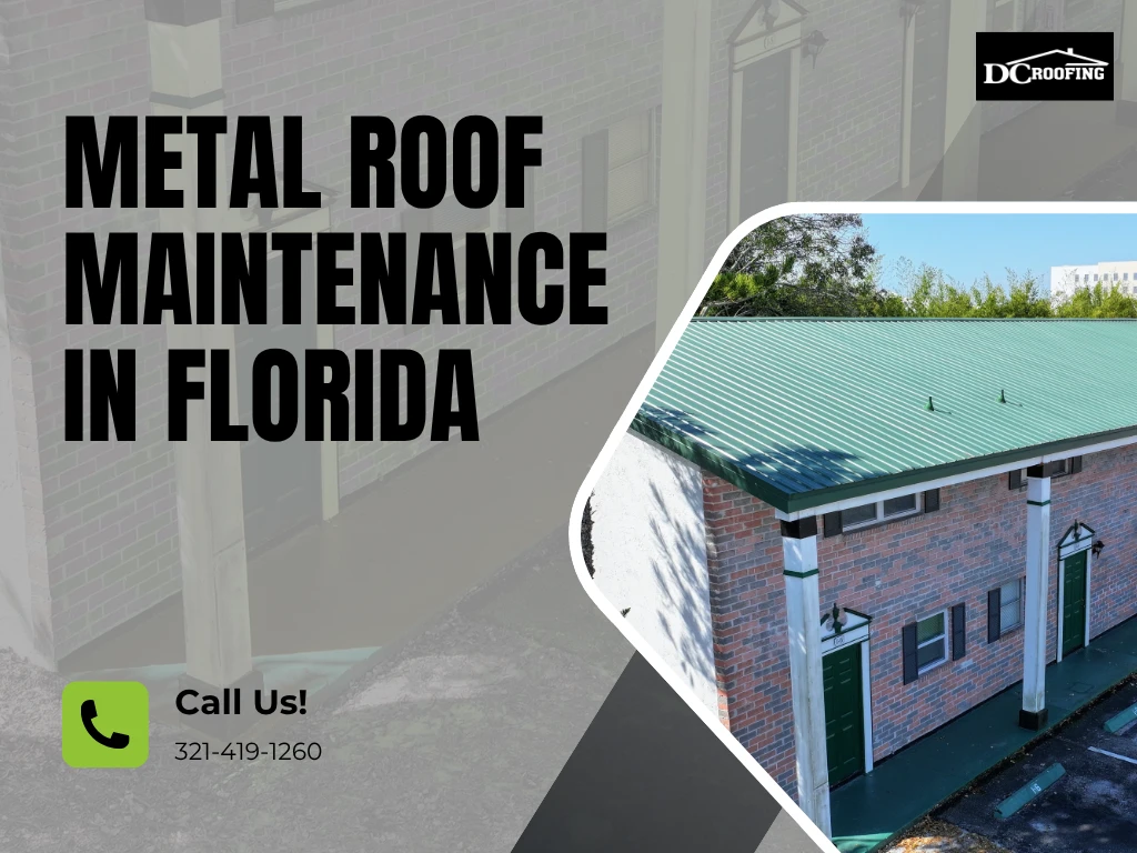 metal roof maintenance in Florida