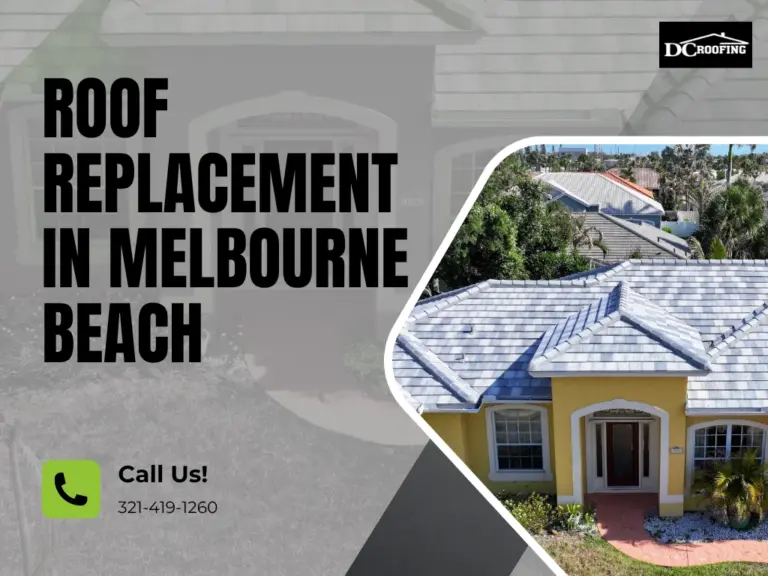 roof replacement in Melbourne Beach