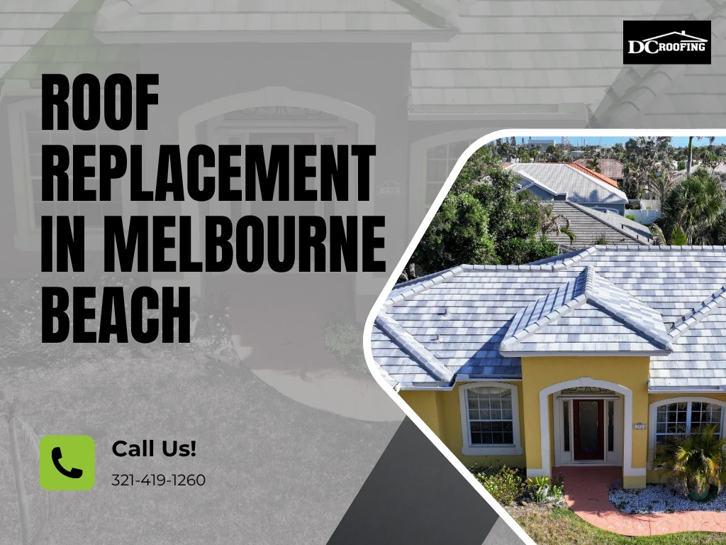 roof replacement in Melbourne Beach