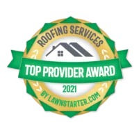 Lawn starter Badge 2021 roofing