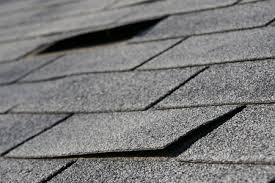damaged shingle